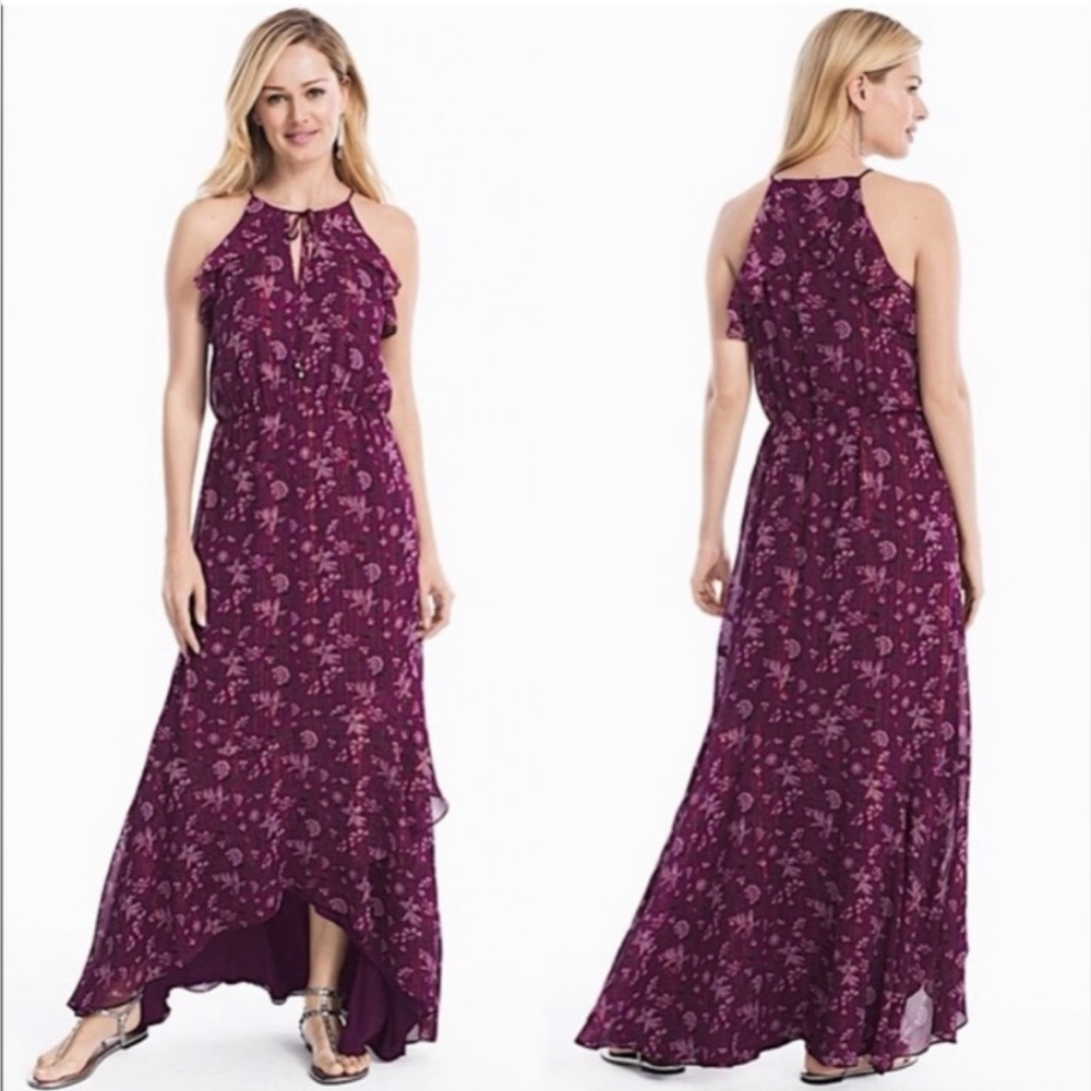 NWOT White House Black Market Maxi Dress